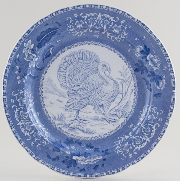 Plate Turkey c1950s